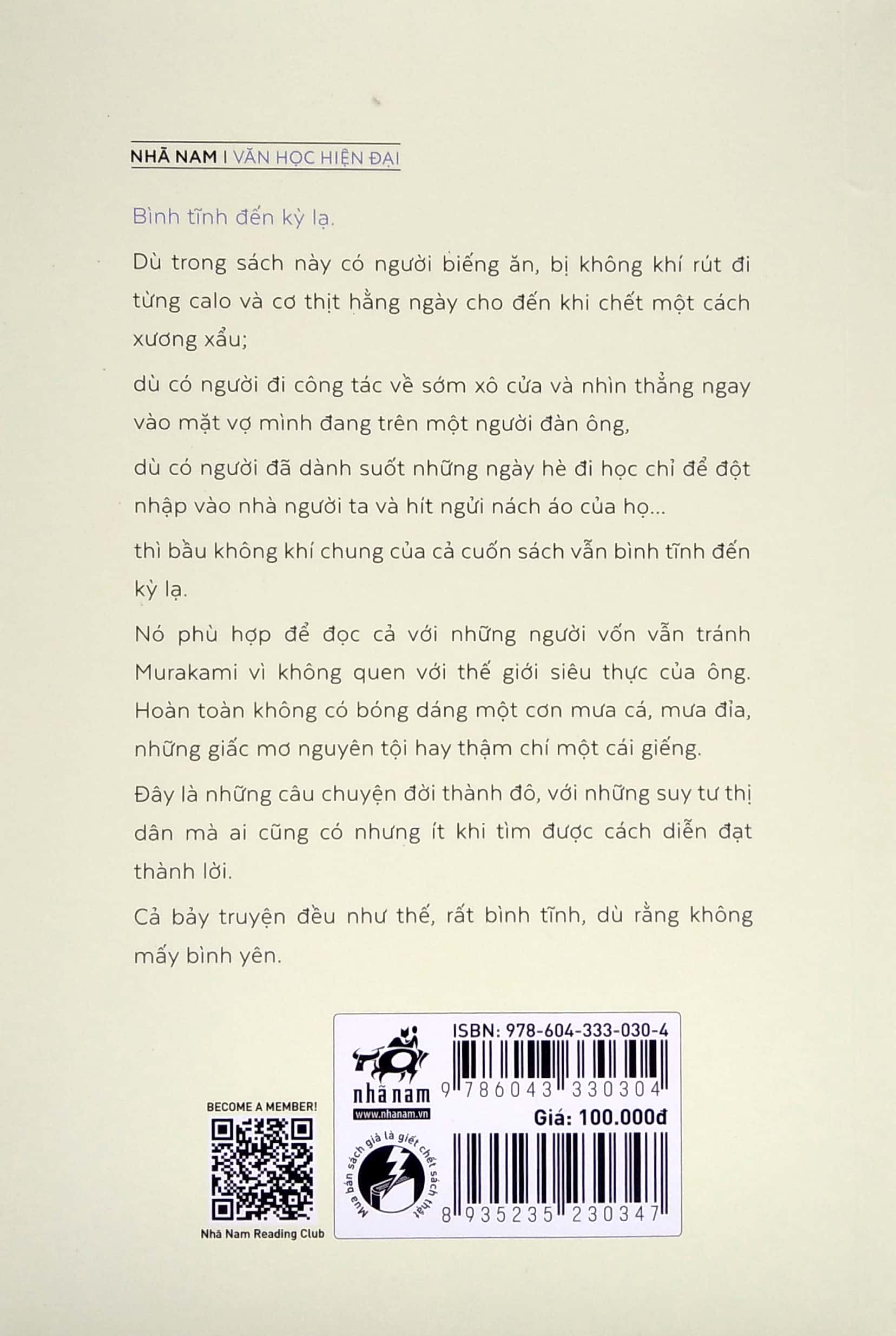 những người đàn ông không có đàn bà (tái bản 2021)