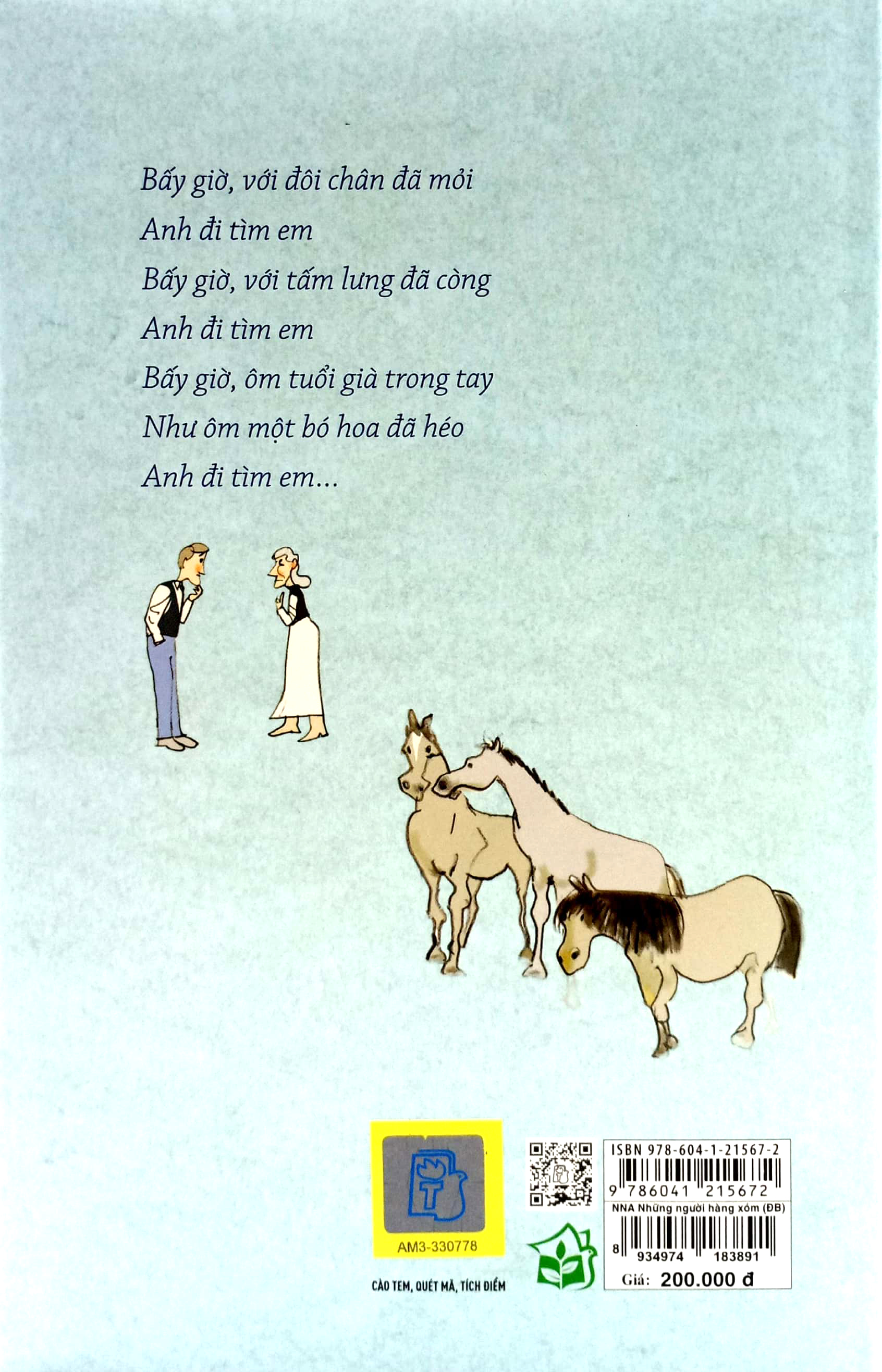 những người hàng xóm - bìa cứng - tặng kèm bookmark + postcard + thẻ treo bằng nhựa dẻo xinh xắn (1 trong 5 mẫu ngẫu nhiên)