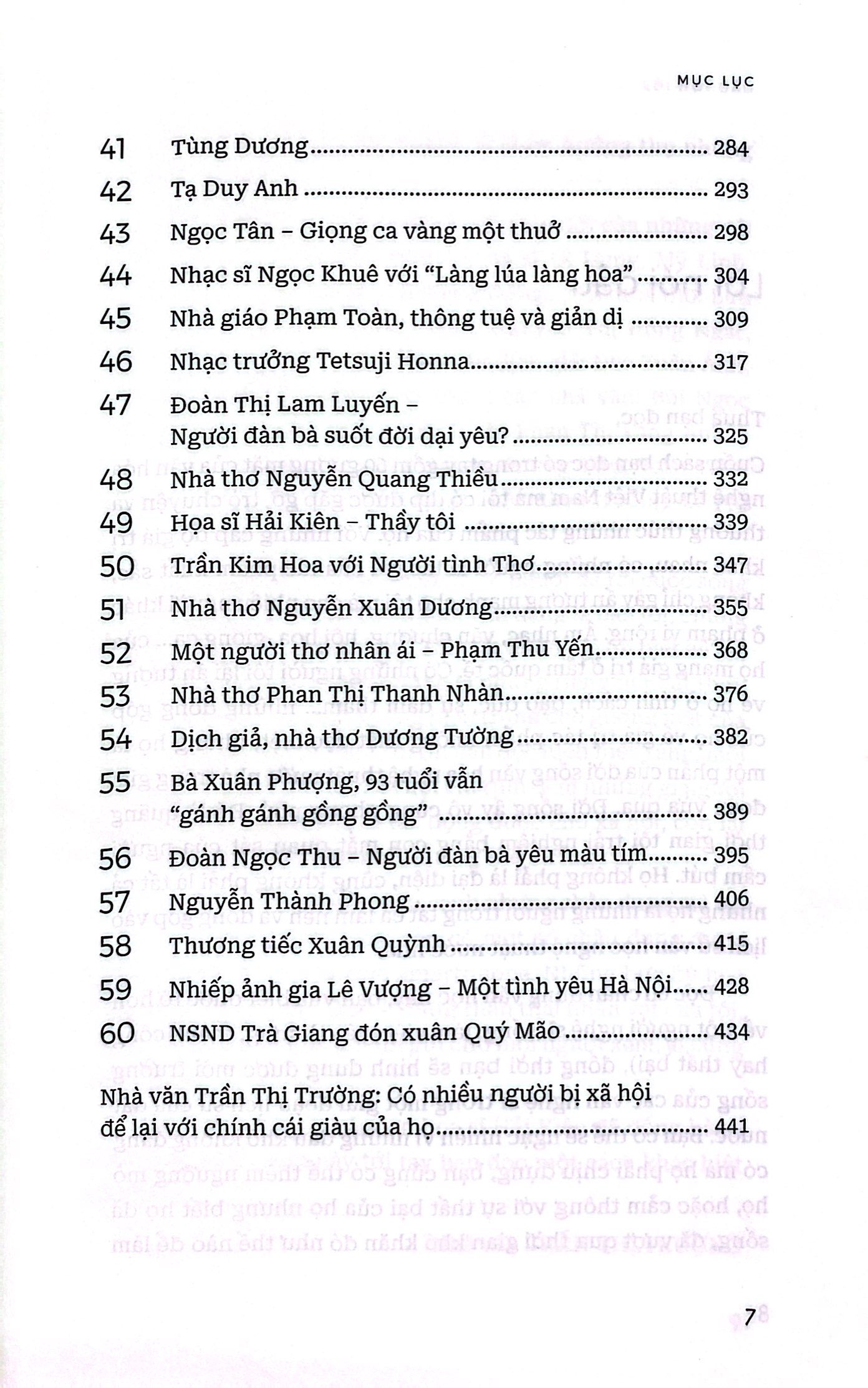 những người muôn năm “chưa” cũ