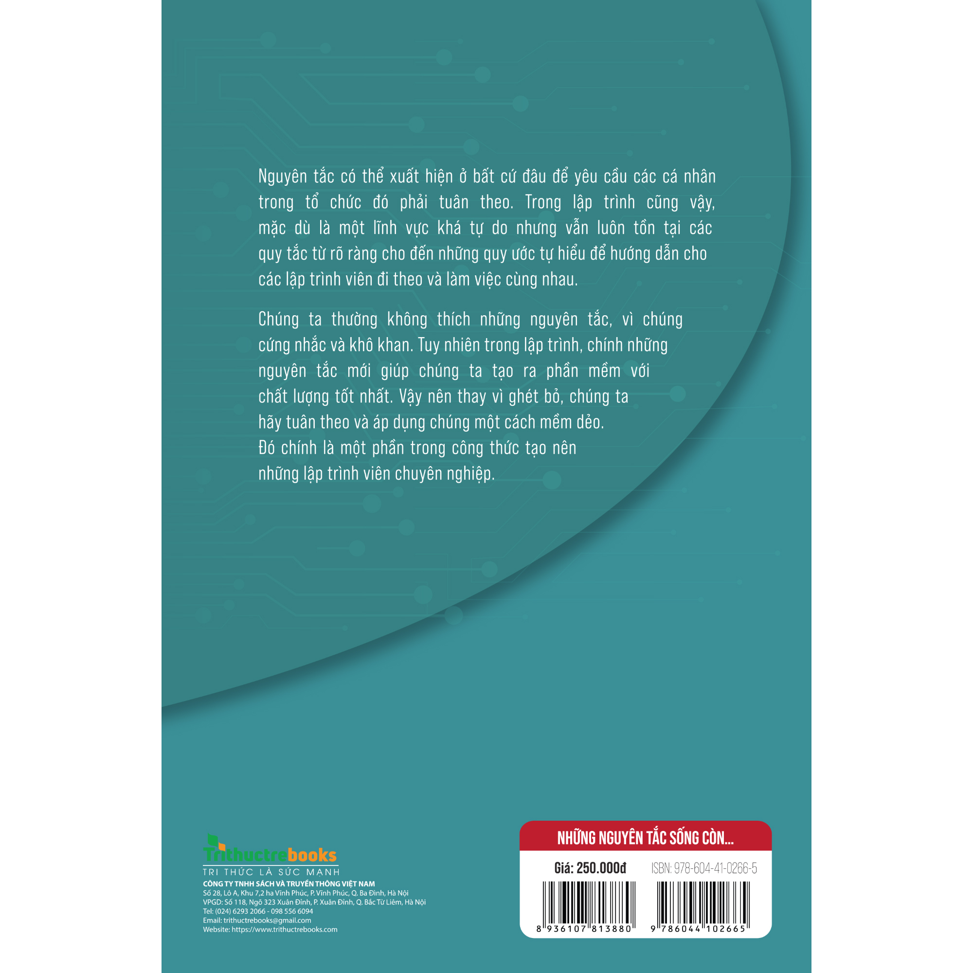 những nguyên tắc sống còn trong lập trình - để viết mã gọn gàng và dễ nâng cấp bảo trì