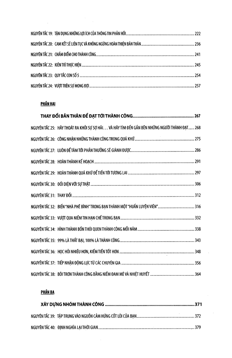 những nguyên tắc thành công (tái bản)