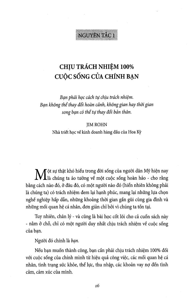 những nguyên tắc thành công (tái bản)