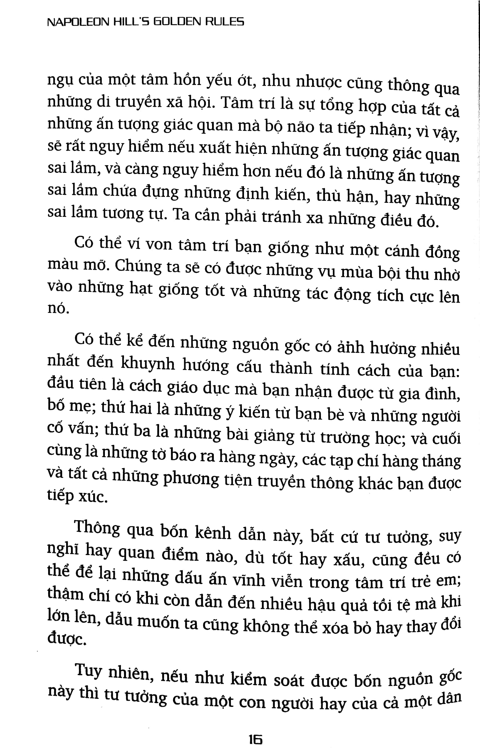 những nguyên tắc vàng của napoleon hill (tái bản 2023)