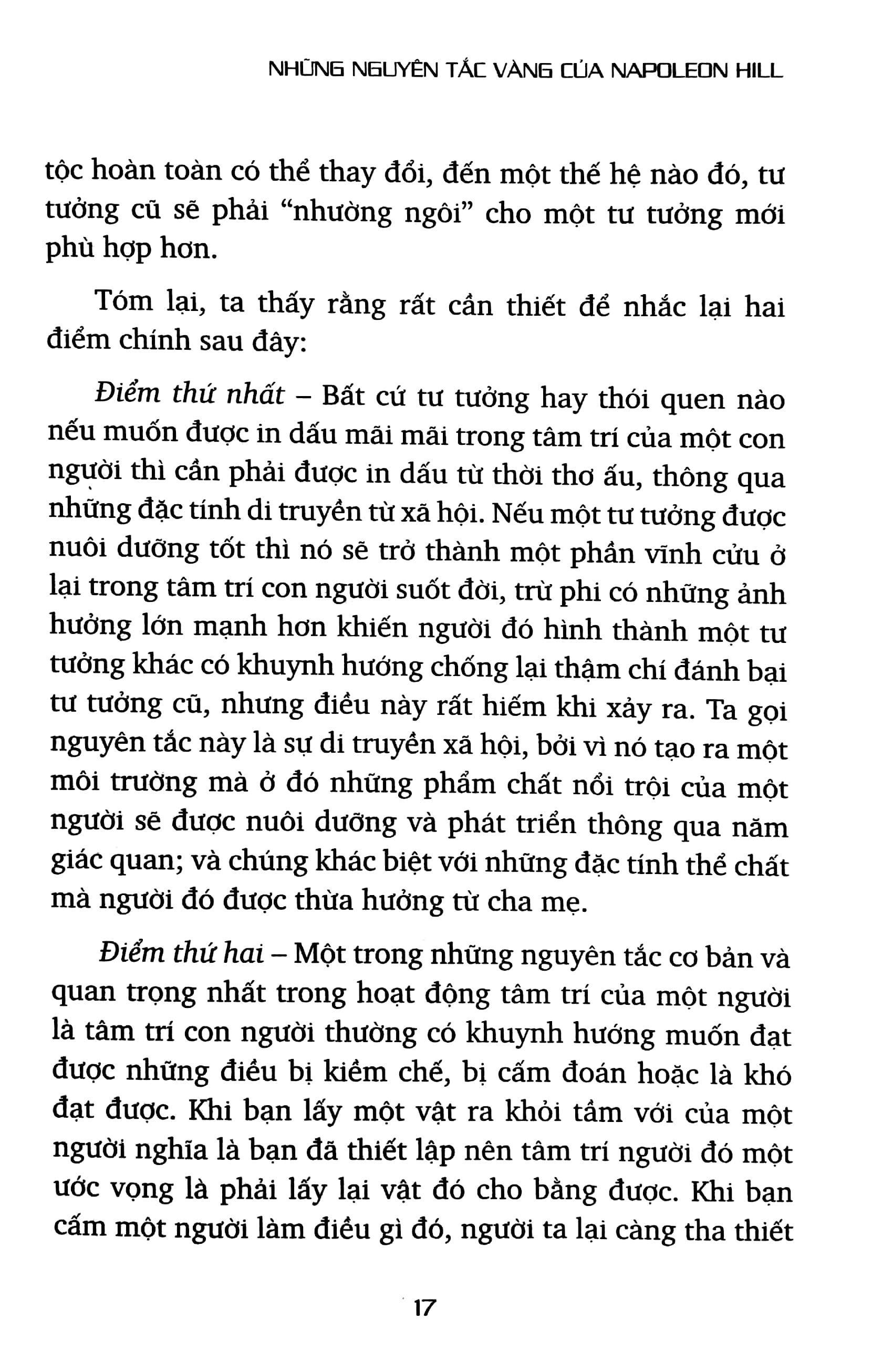 những nguyên tắc vàng của napoleon hill (tái bản 2023)