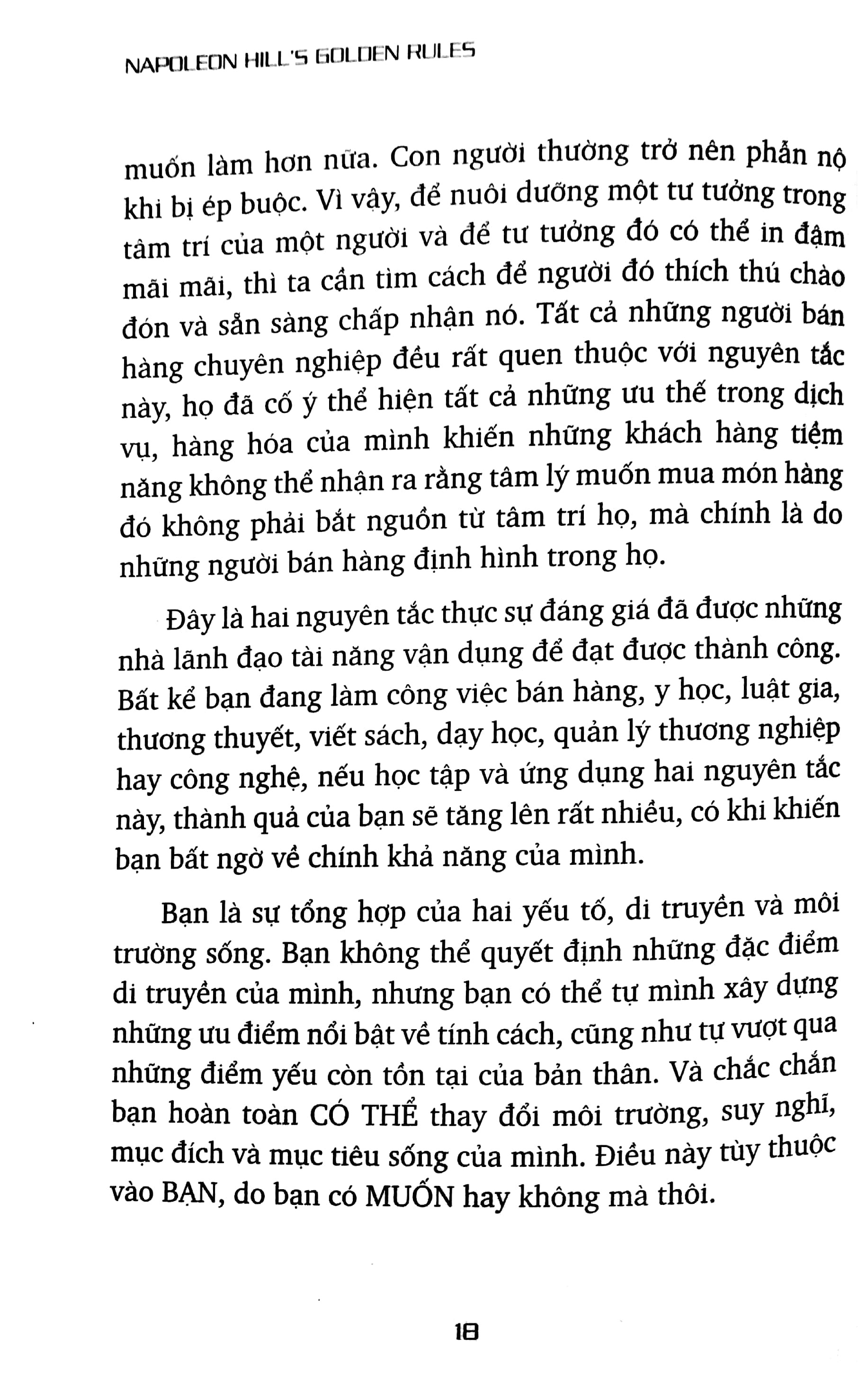 những nguyên tắc vàng của napoleon hill (tái bản 2023)