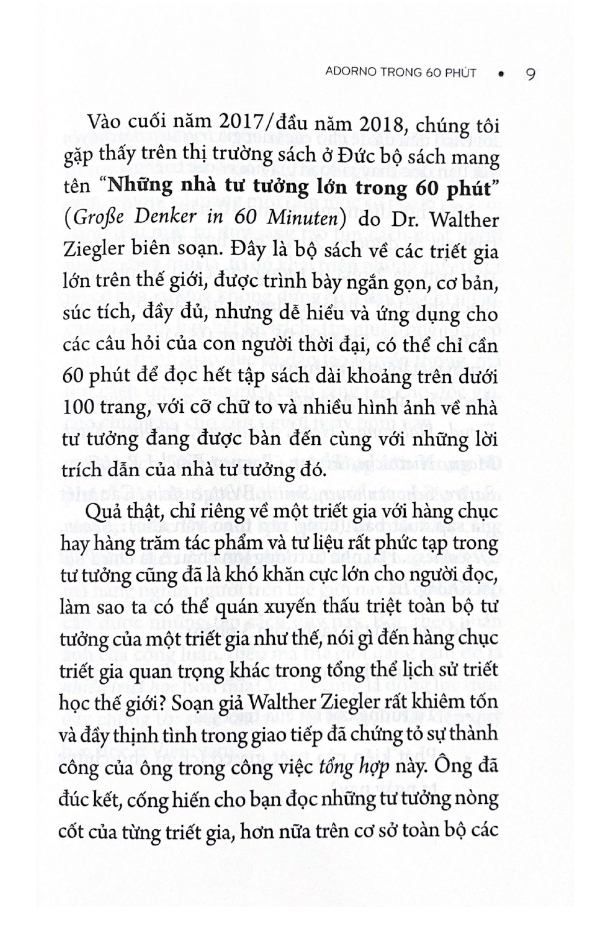 những nhà tư tưởng lớn - adorno trong 60 phút