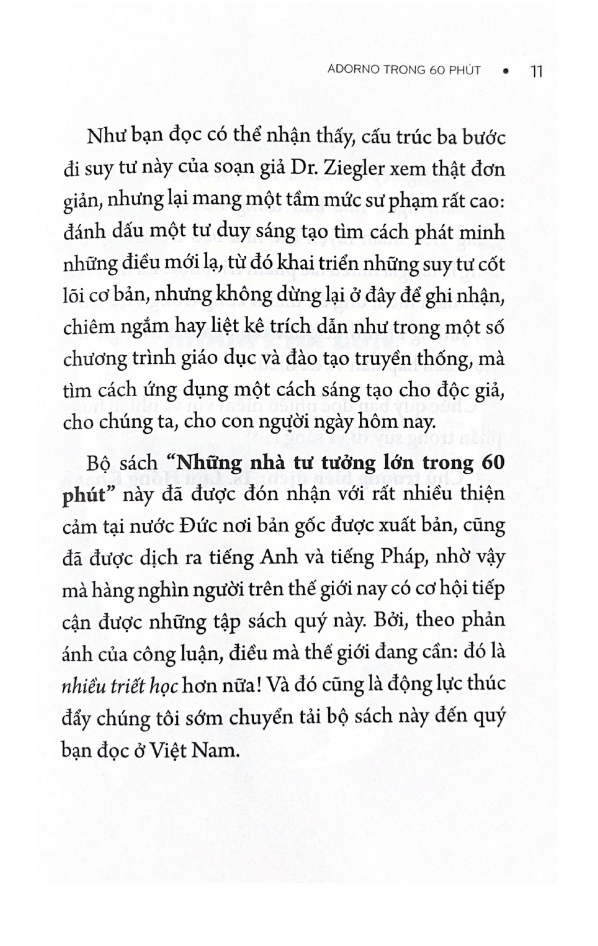 những nhà tư tưởng lớn - adorno trong 60 phút