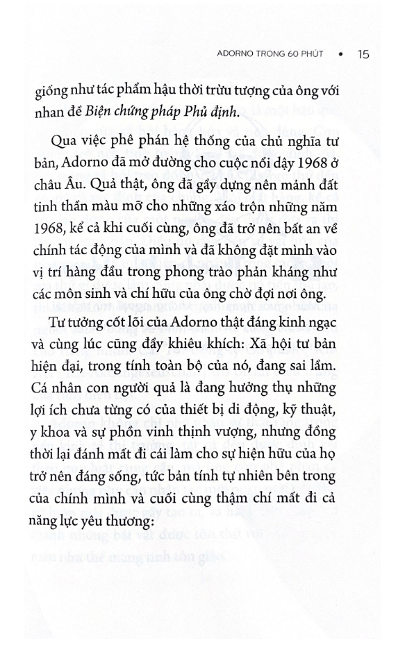 những nhà tư tưởng lớn - adorno trong 60 phút