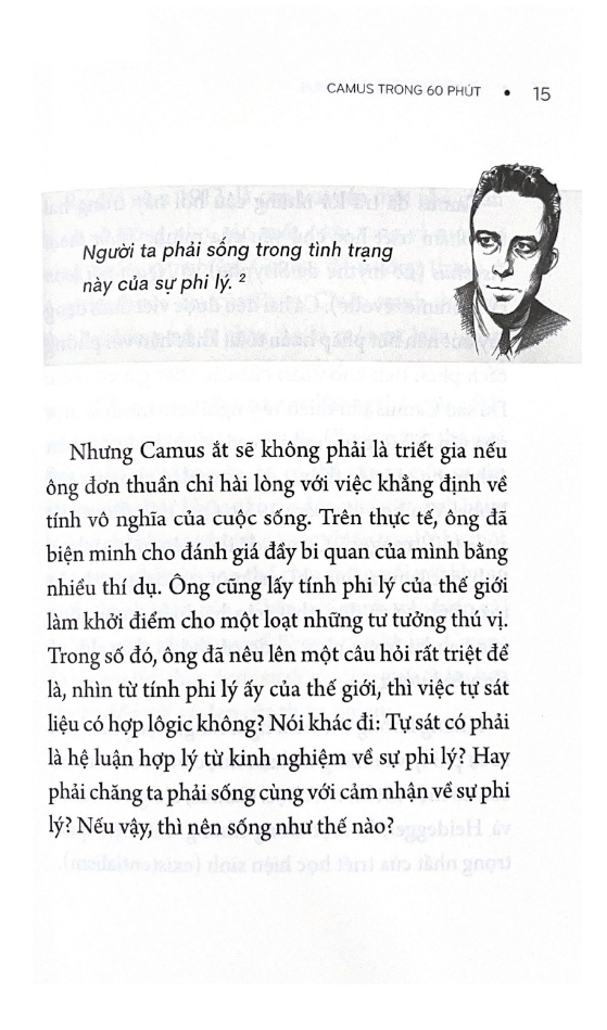 những nhà tư tưởng lớn - camus trong 60 phút