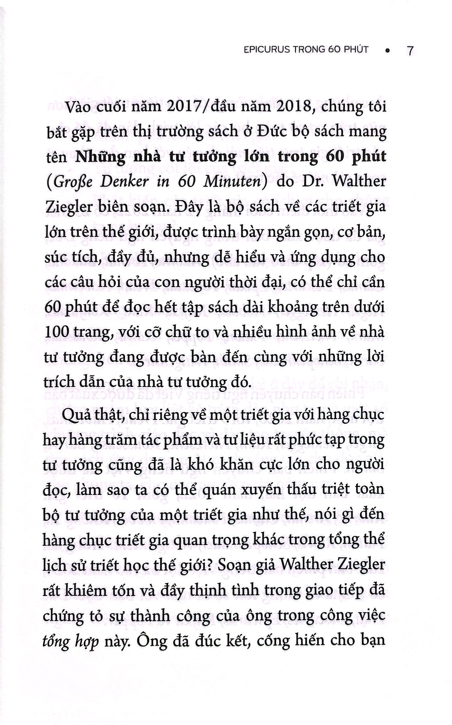 những nhà tư tưởng lớn - epikur in 60 minuten - epikur trong 60 phút