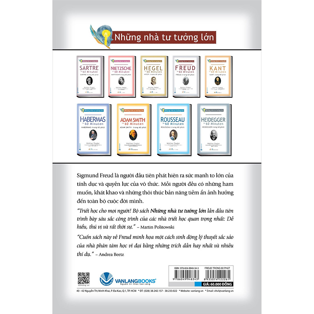 những nhà tư tưởng lớn - freud trong 60 phút