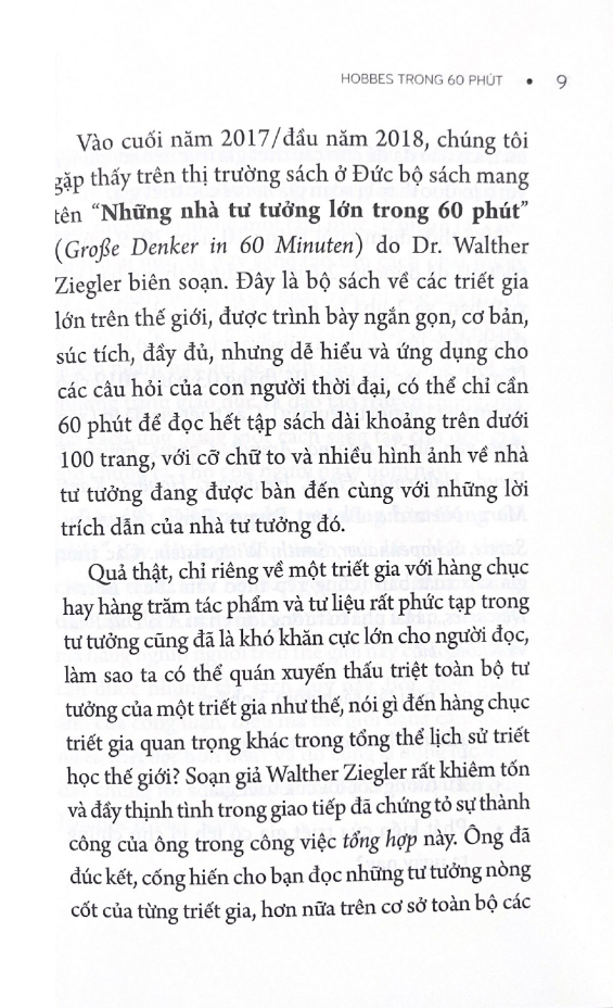 những nhà tư tưởng lớn - hobbes