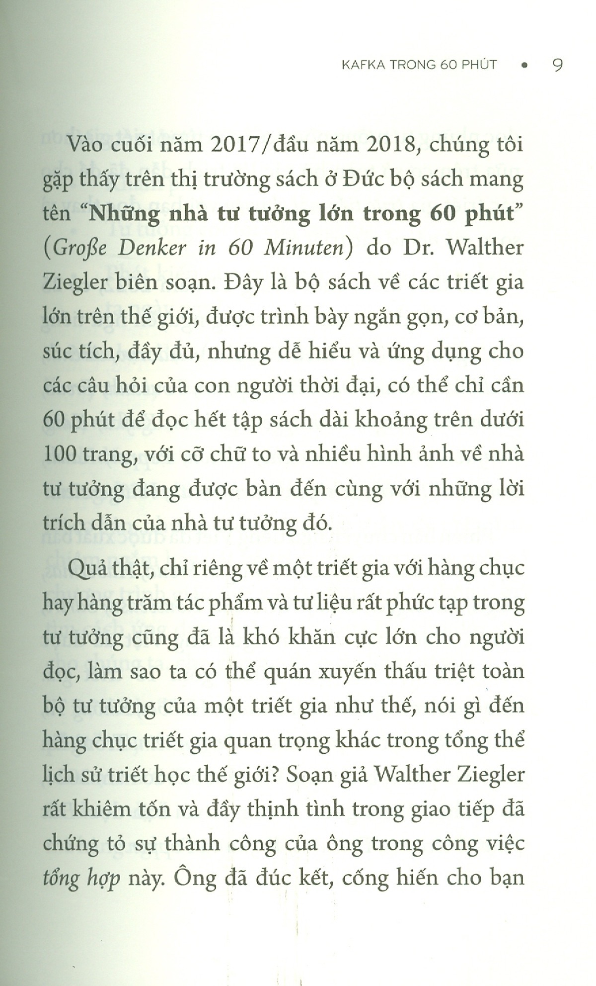 những nhà tư tưởng lớn - kafka in 60 minuten - kafka trong 60 phút