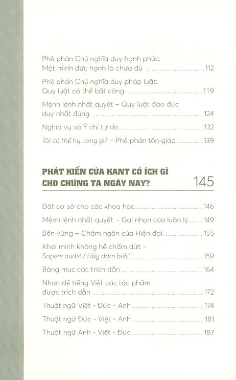 những nhà tư tưởng lớn - kant trong 60 phút