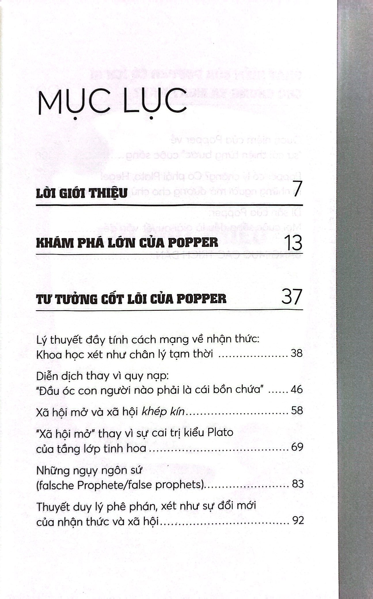 những nhà tư tưởng lớn - popper in 60 minuten - popper trong 60 phút