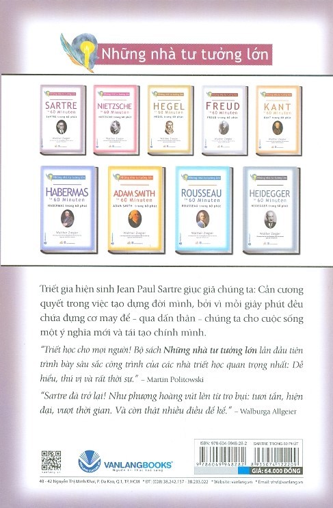 những nhà tư tưởng lớn - sartre trong 60 phút
