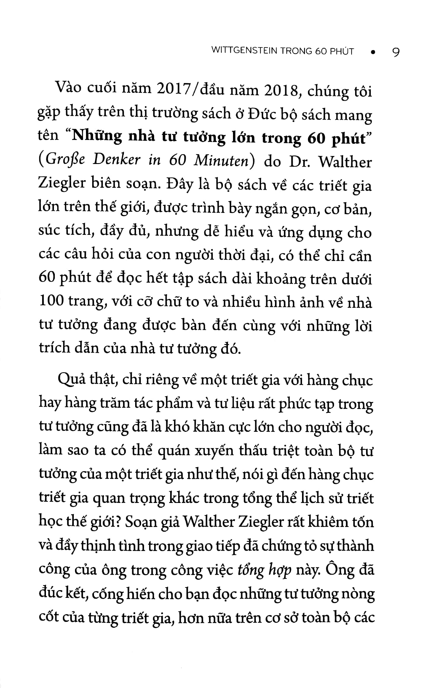 những nhà tư tưởng lớn - wittgenstein in 60 minuten - wittgenstein trong 60 phút
