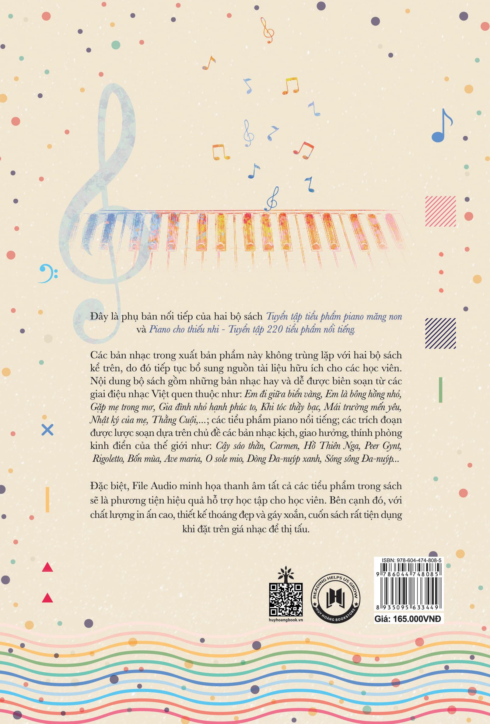 những nhạc khúc hay và dễ soạn cho đàn piano (tái bản 2023)