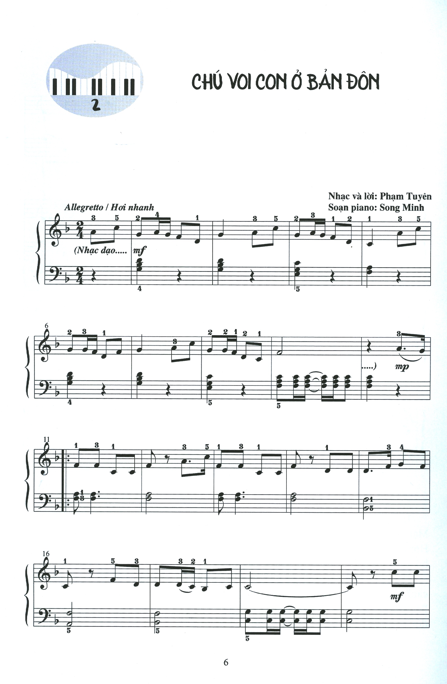 những nhạc khúc hay và dễ soạn cho đàn piano (tái bản 2023)