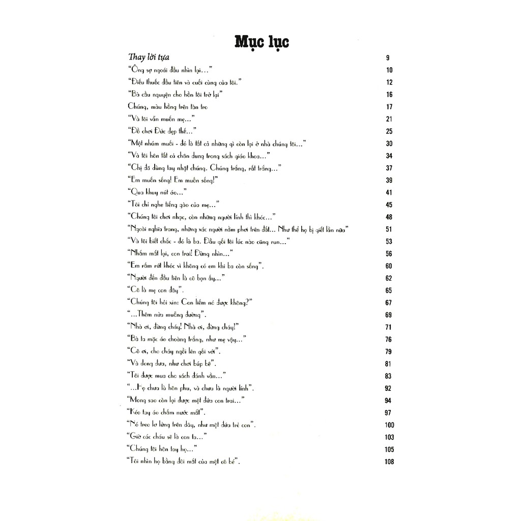 những nhân chứng cuối cùng