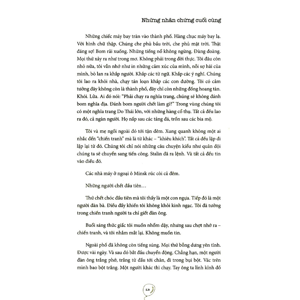 những nhân chứng cuối cùng