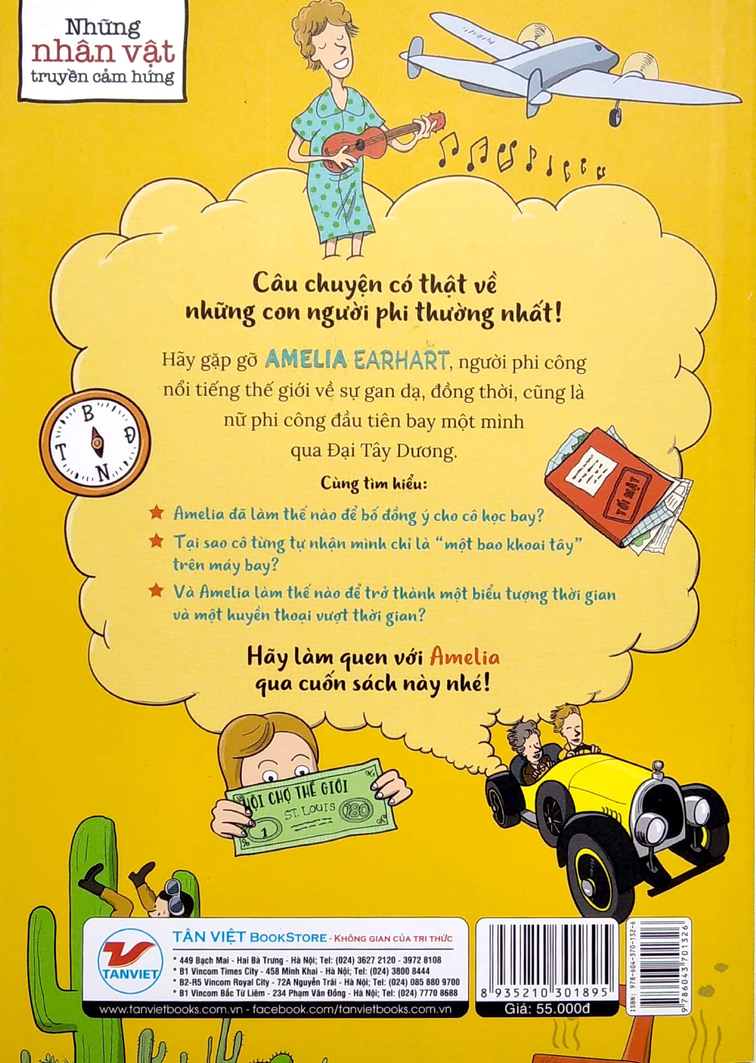 những nhân vật truyền cảm hứng - amelia earhart