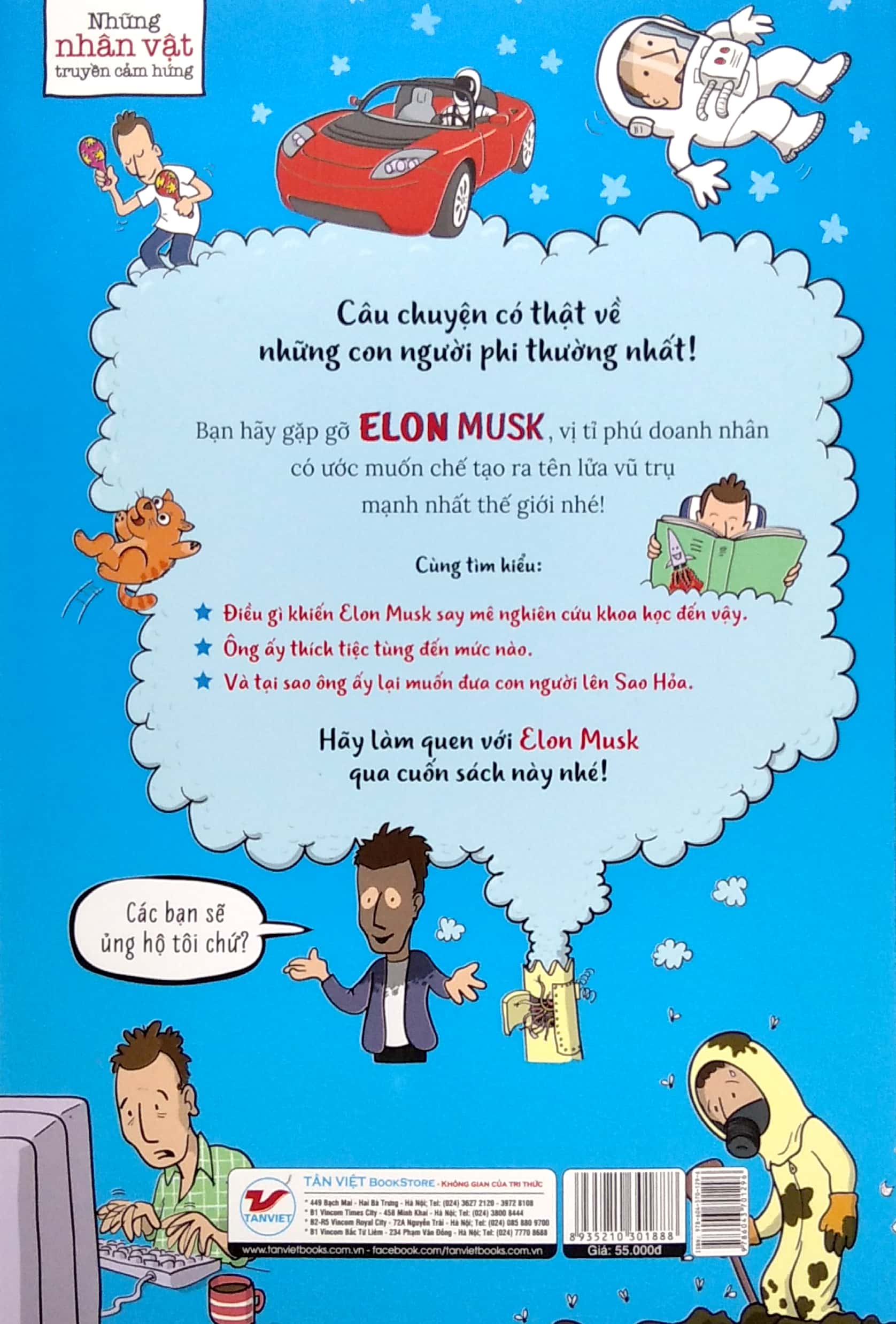 những nhân vật truyền cảm hứng - elon musk