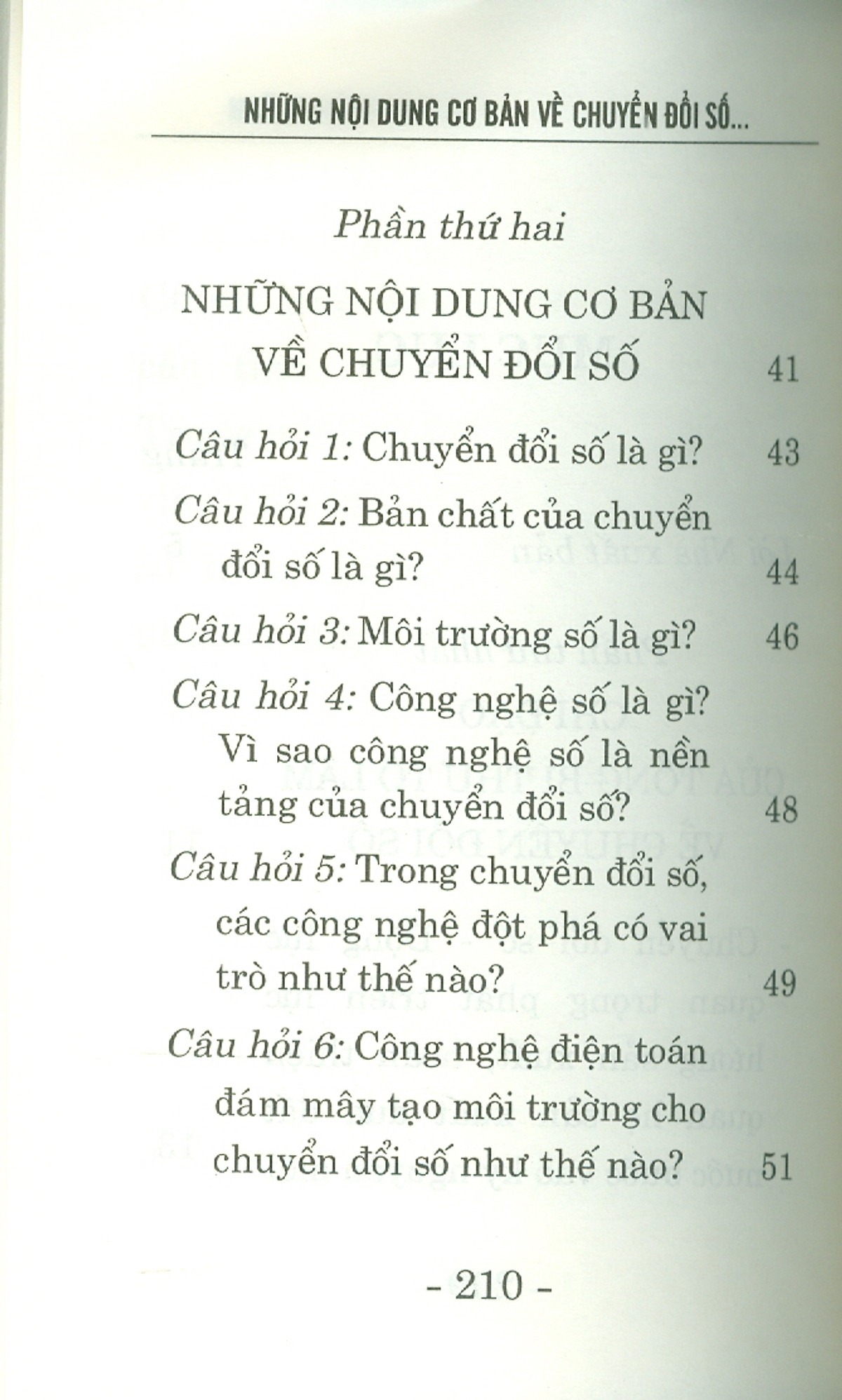 những nội dung cơ bản về chuyển đổi số - hỏi và đáp