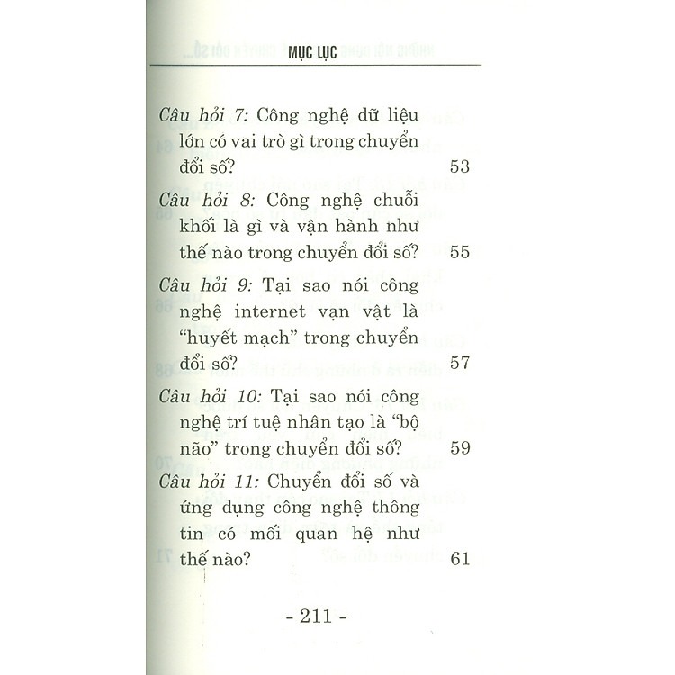 những nội dung cơ bản về chuyển đổi số - hỏi và đáp