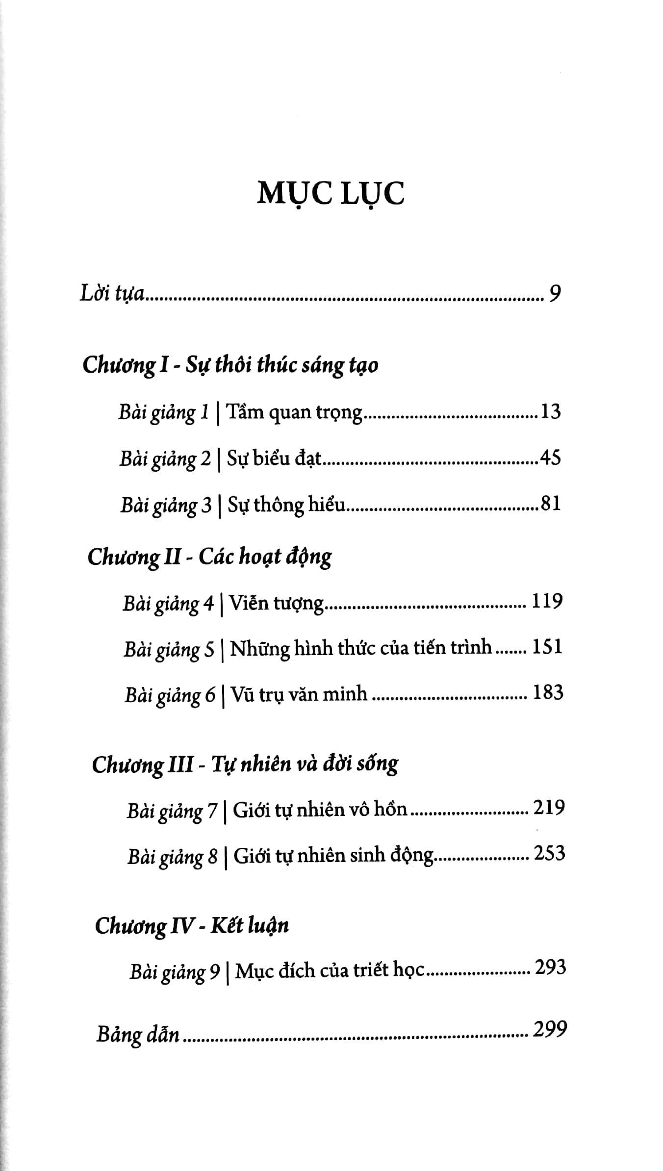 những phương thức tư duy - modes of thought