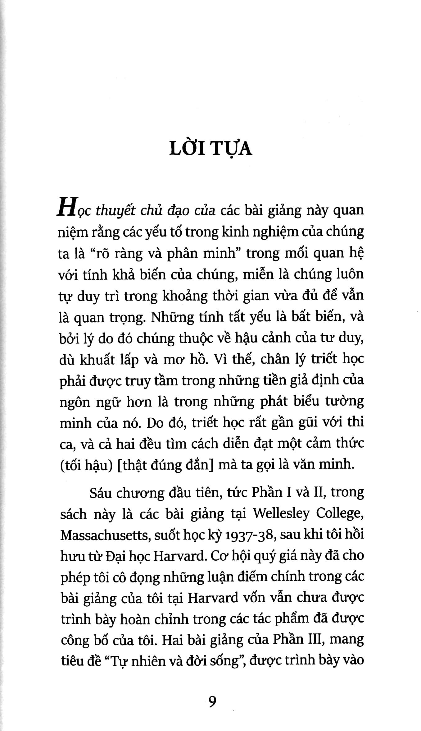 những phương thức tư duy - modes of thought
