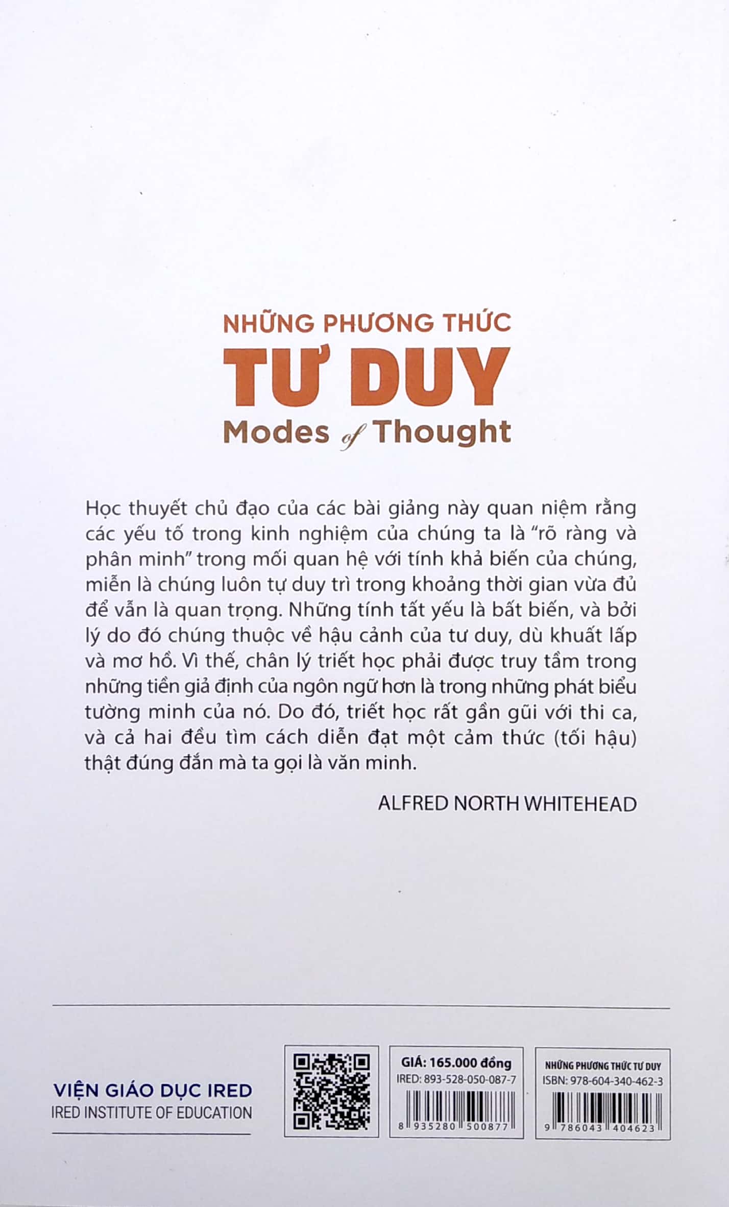 những phương thức tư duy - modes of thought