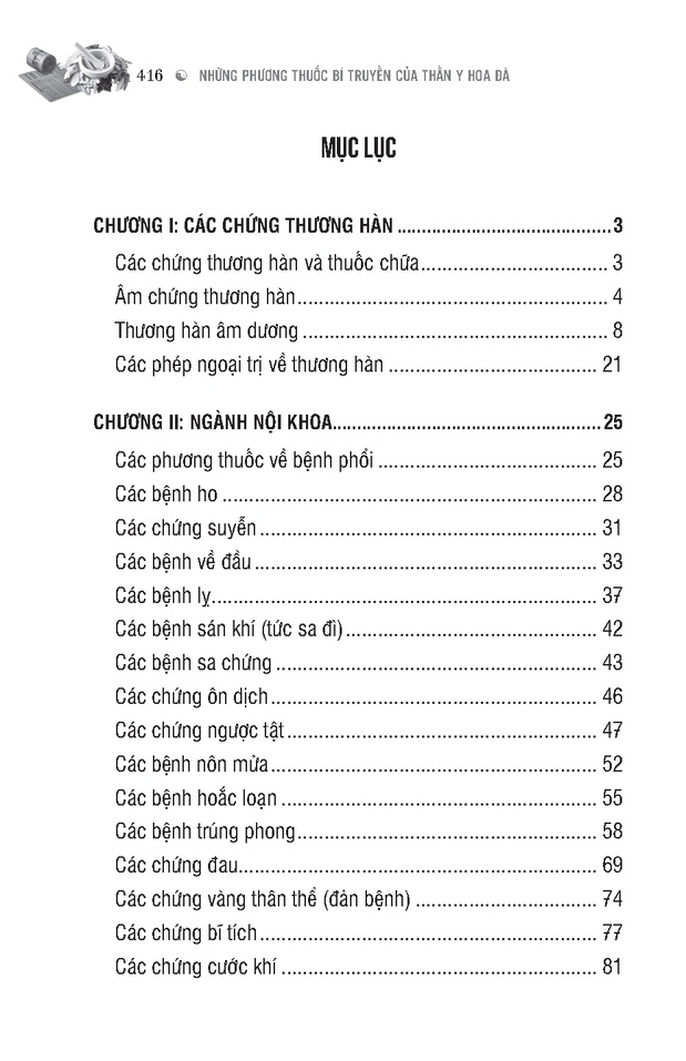 những phương thuốc bí truyền của thần y hoa đà (theo bản của khai trí 1969)