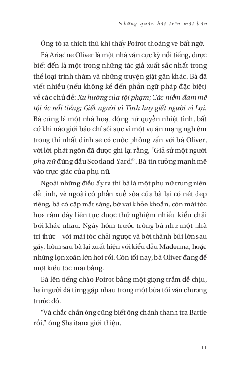 những quân bài trên mặt bàn - cards on the table