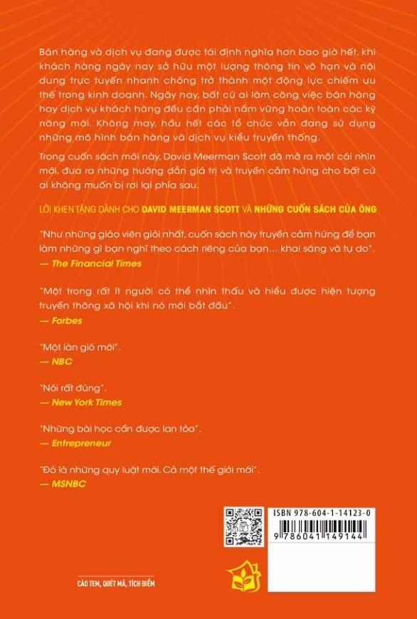 những quy luật mới của bán hàng và dịch vụ