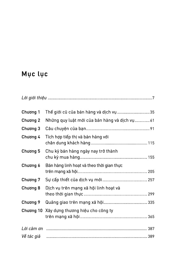 những quy luật mới của bán hàng và dịch vụ