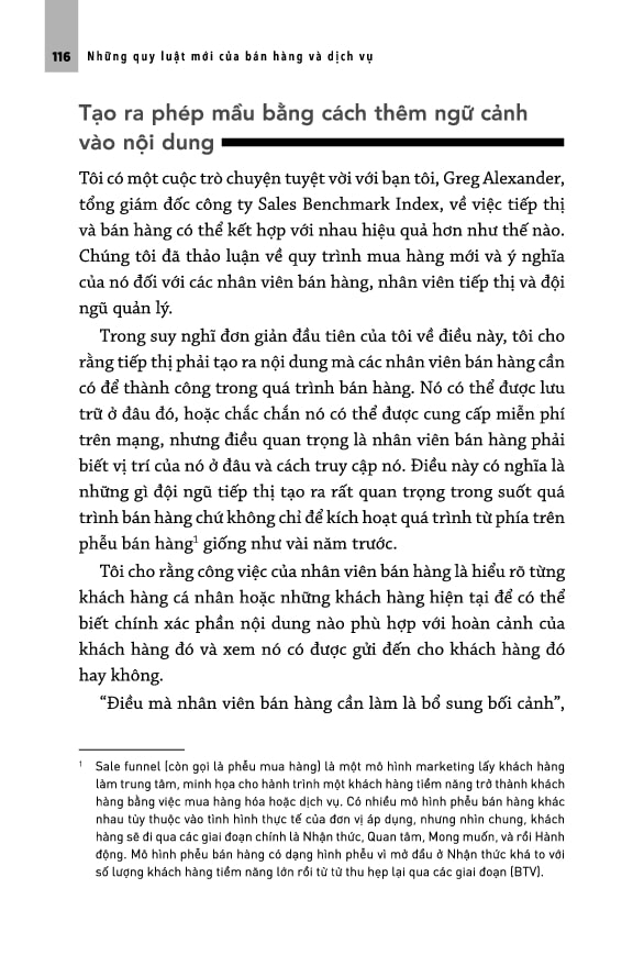 những quy luật mới của bán hàng và dịch vụ