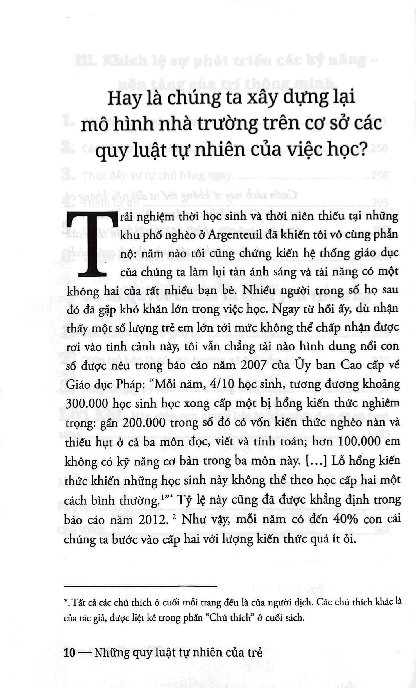 những quy luật tự nhiên của trẻ - cuộc cách mạng trong giáo dục mầm non từ gia đình đến nhà trường