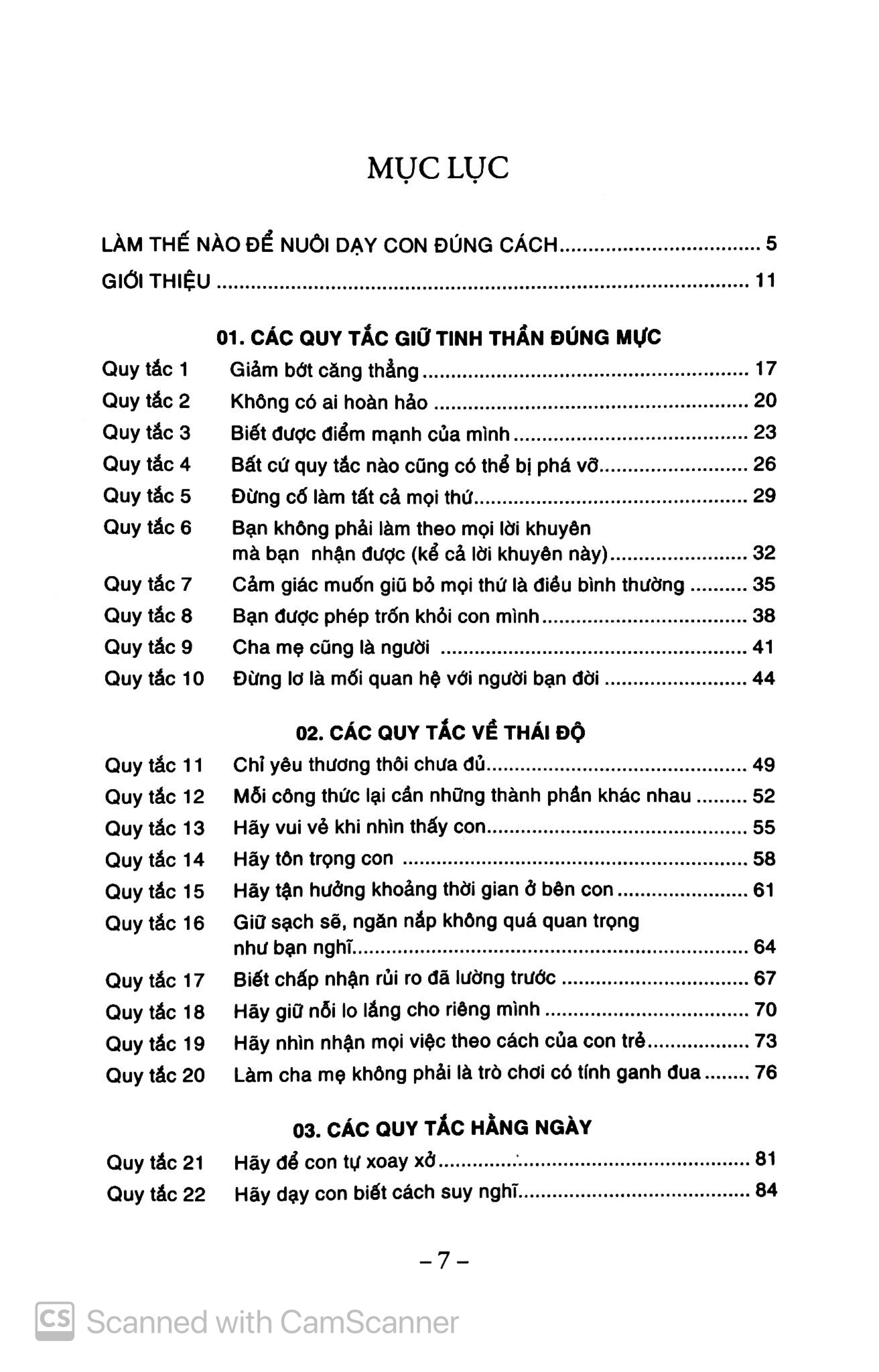 những quy tắc làm cha mẹ (tái bản 2019)