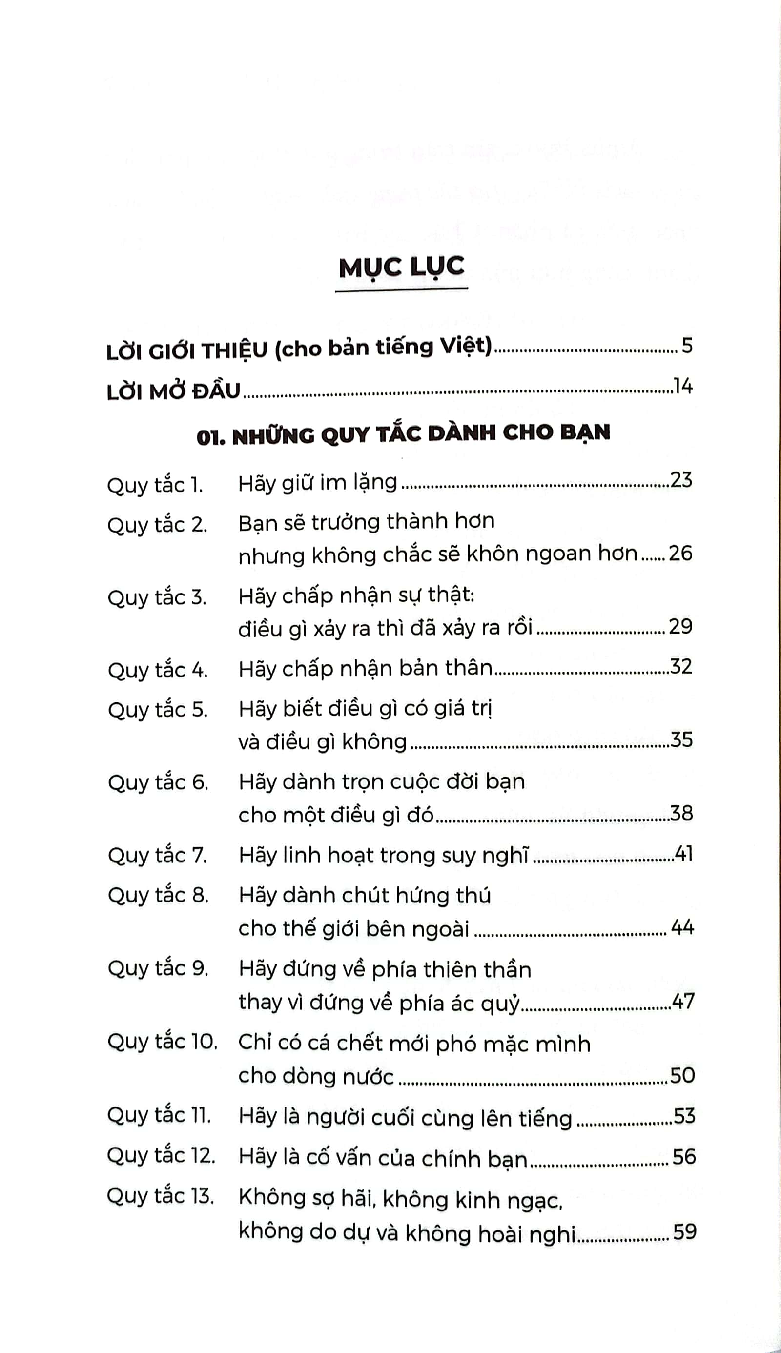 những quy tắc trong cuộc sống (tái bản 2020)