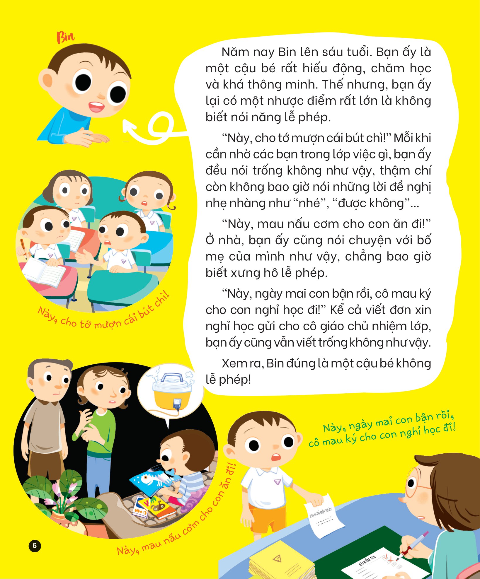 những quy tắc ứng xử dành cho học sinh