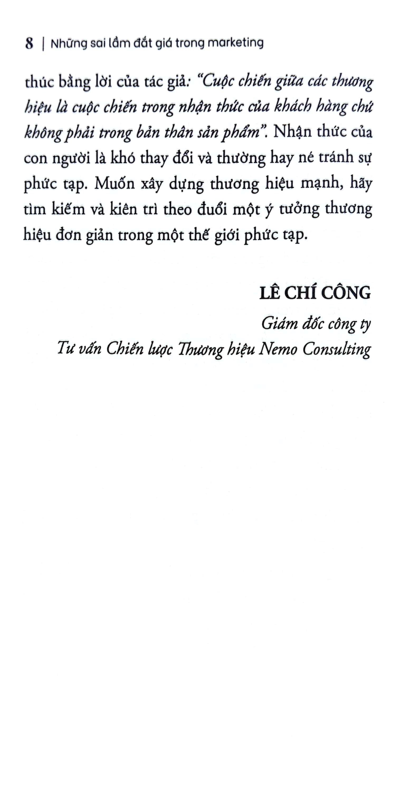 những sai lầm đắt giá trong marketing (tái bản)