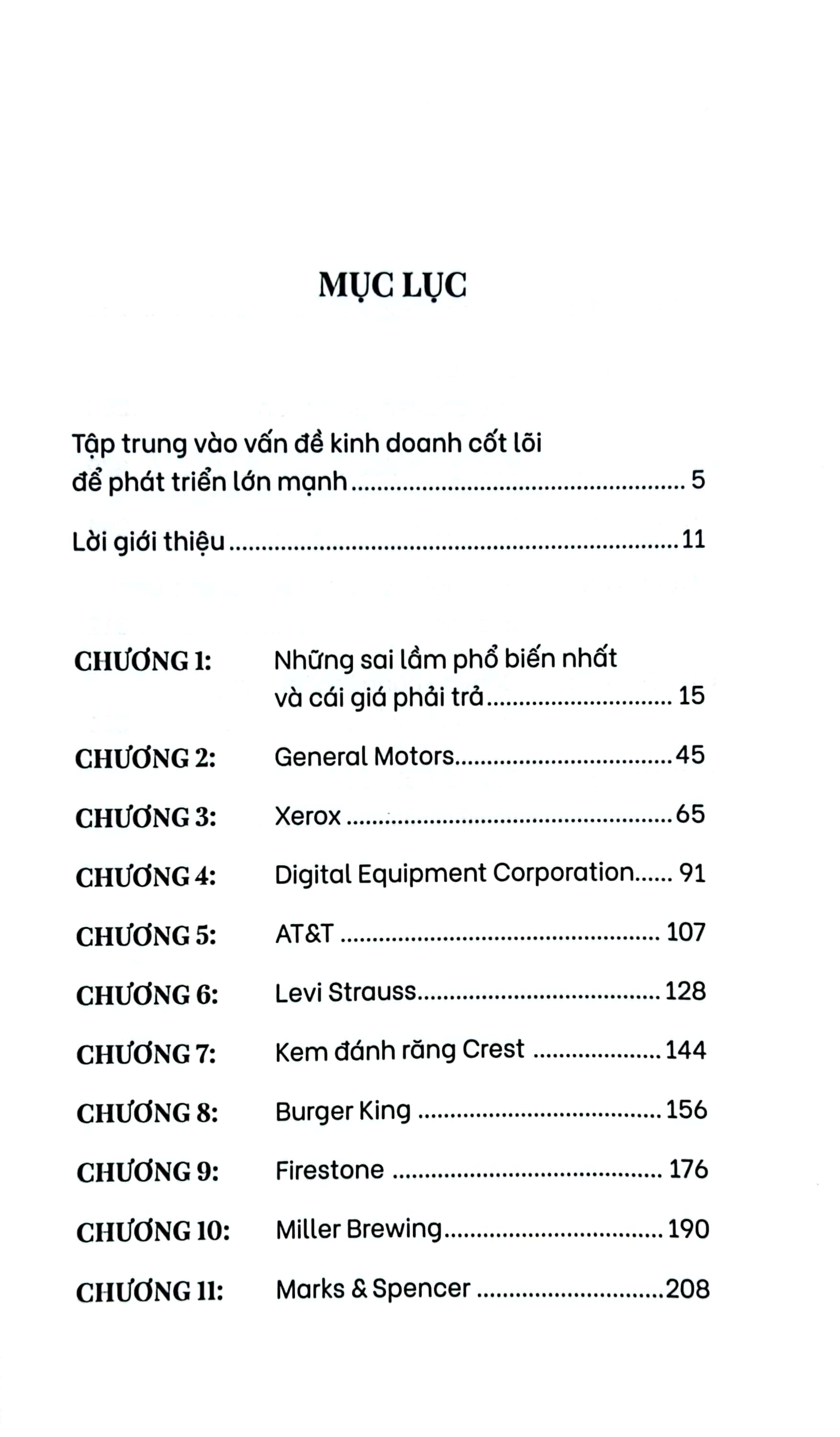 những sai lầm đắt giá trong marketing (tái bản)