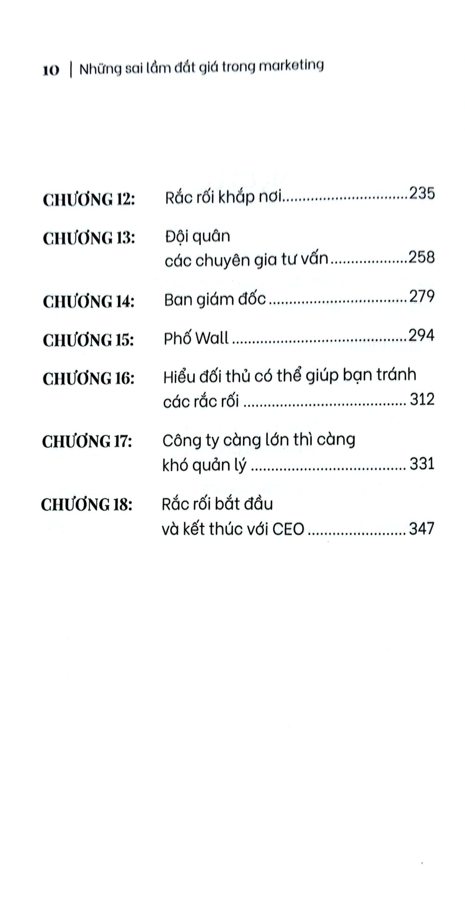 những sai lầm đắt giá trong marketing (tái bản)