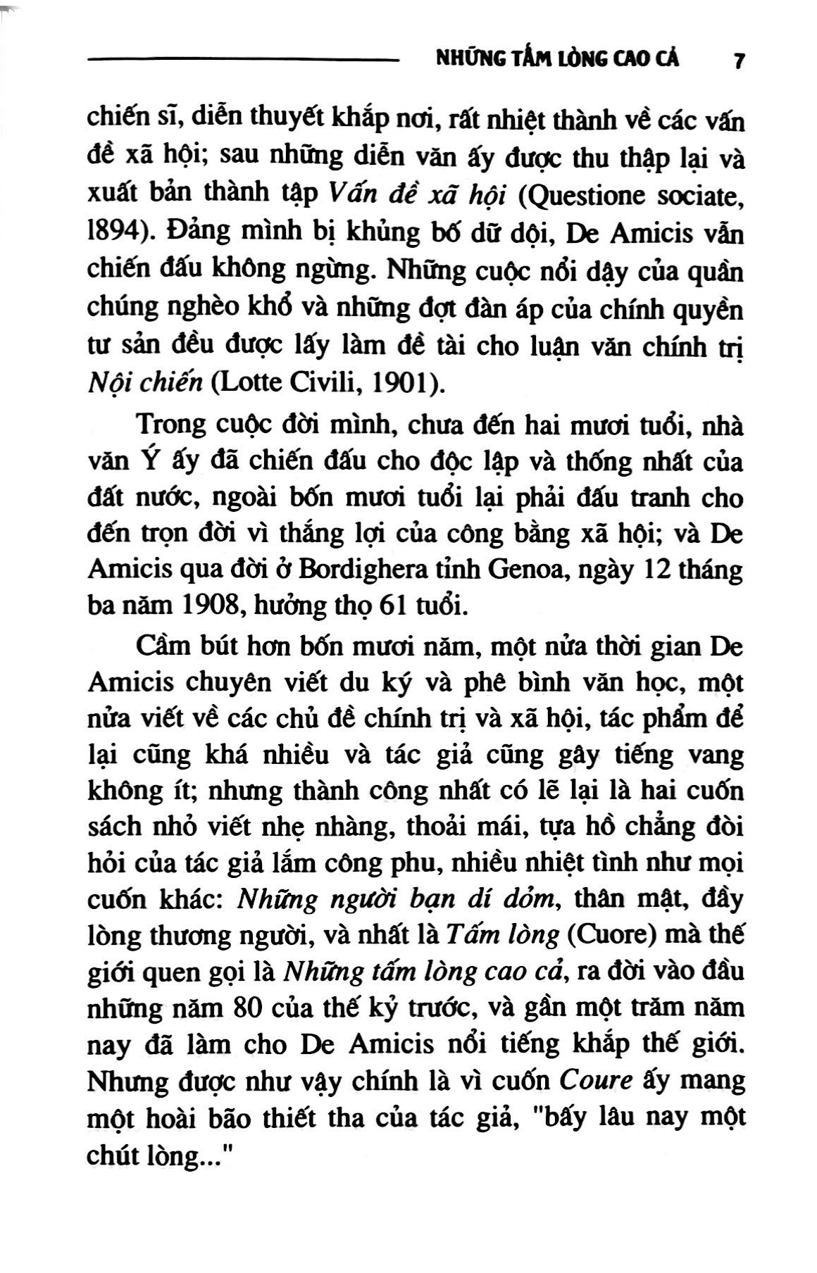 những tấm lòng cao cả - bìa cứng (tái bản 2023)
