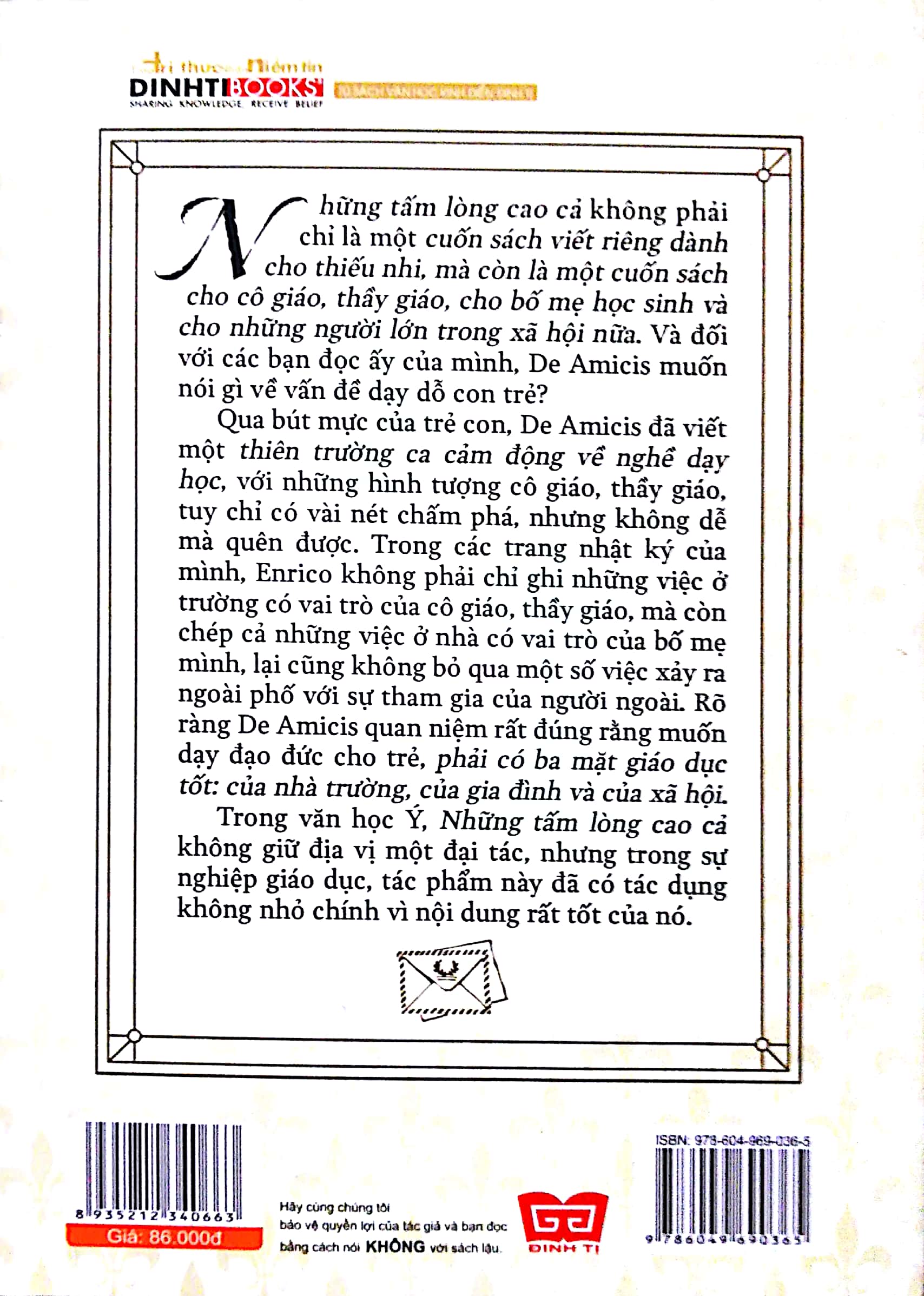 những tấm lòng cao cả (tái bản 2018)