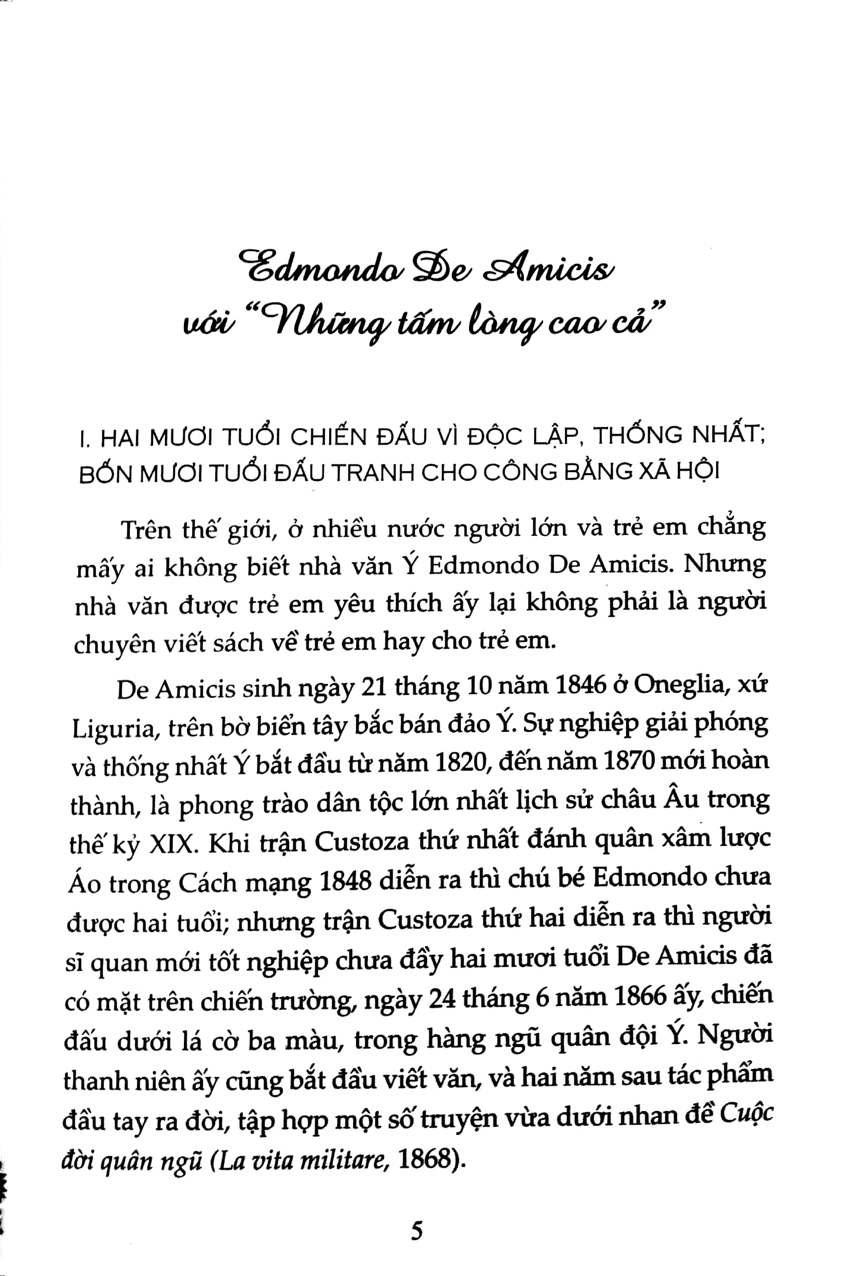 những tấm lòng cao cả (tái bản 2018)