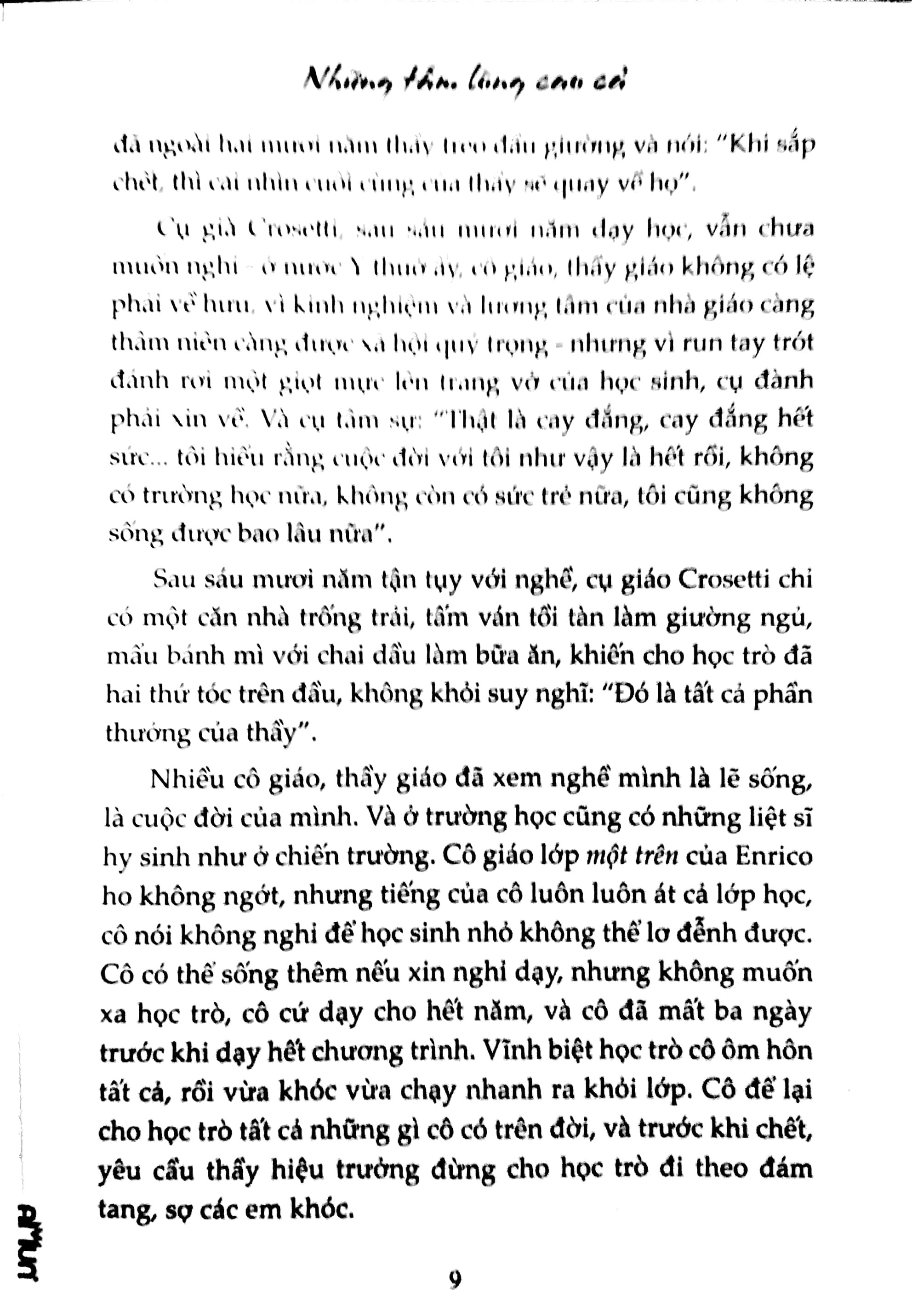 những tấm lòng cao cả (tái bản 2018)