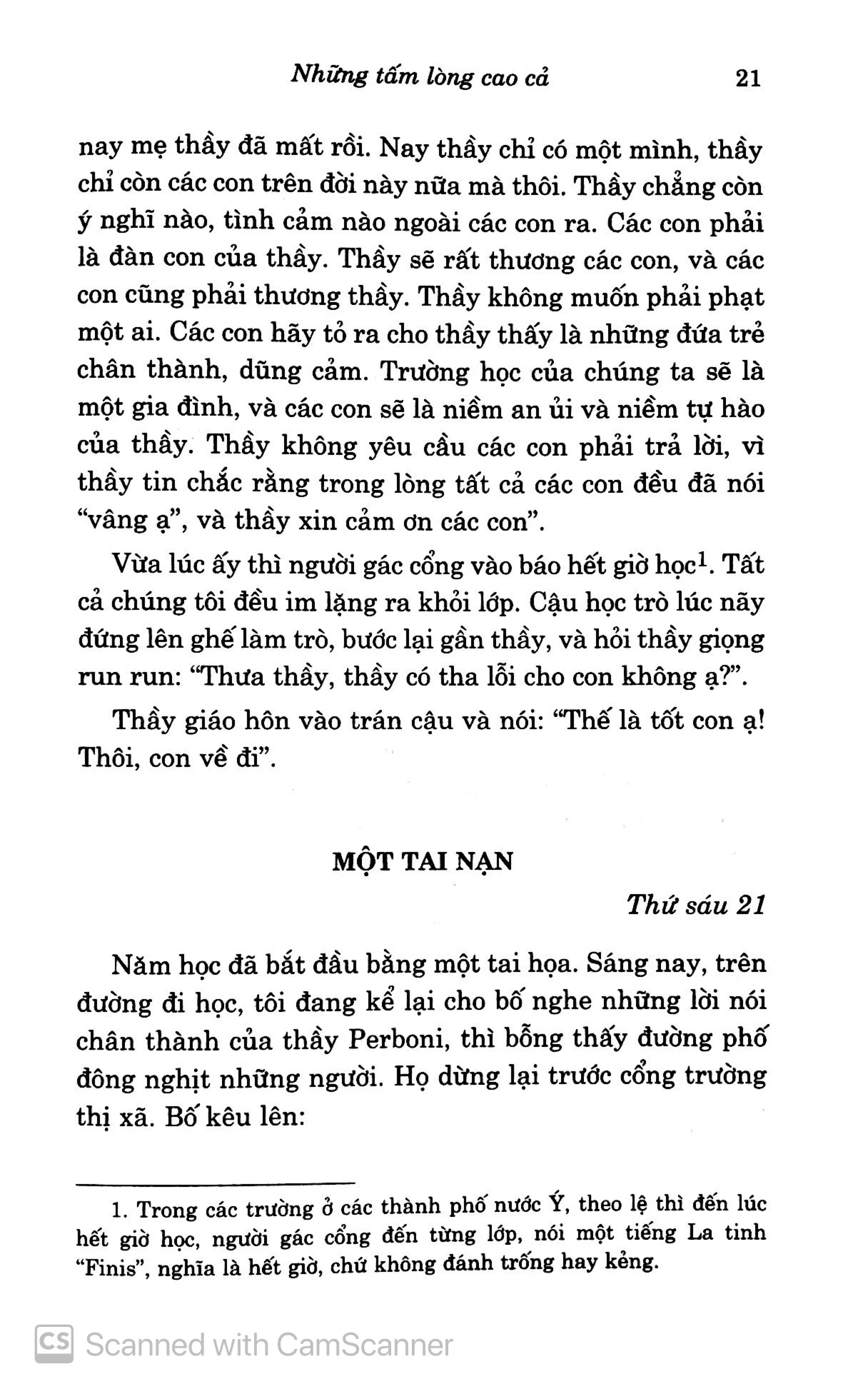 những tấm lòng cao cả (tái bản 2020)