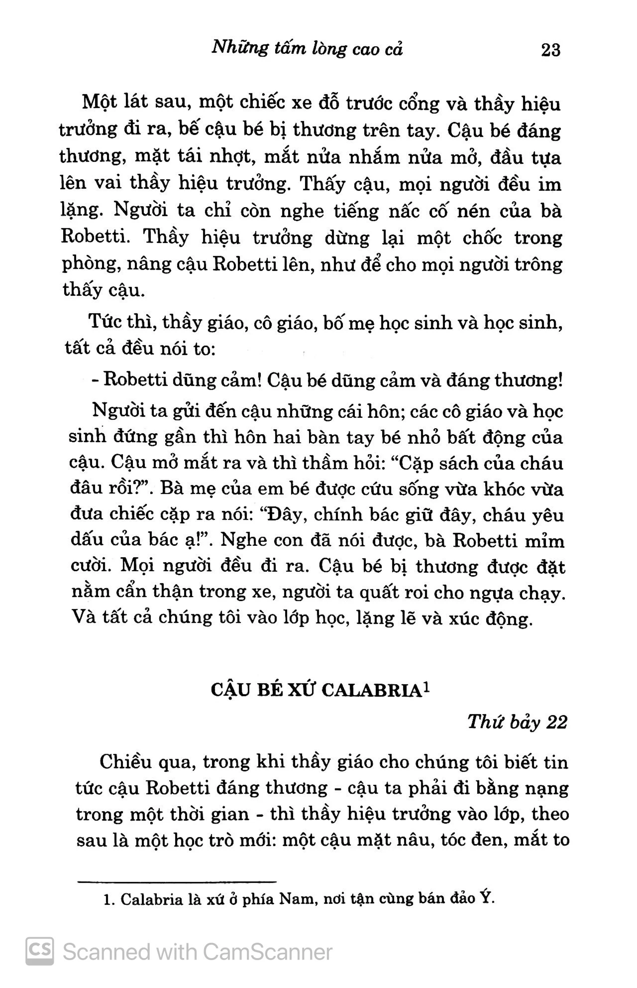 những tấm lòng cao cả (tái bản 2020)